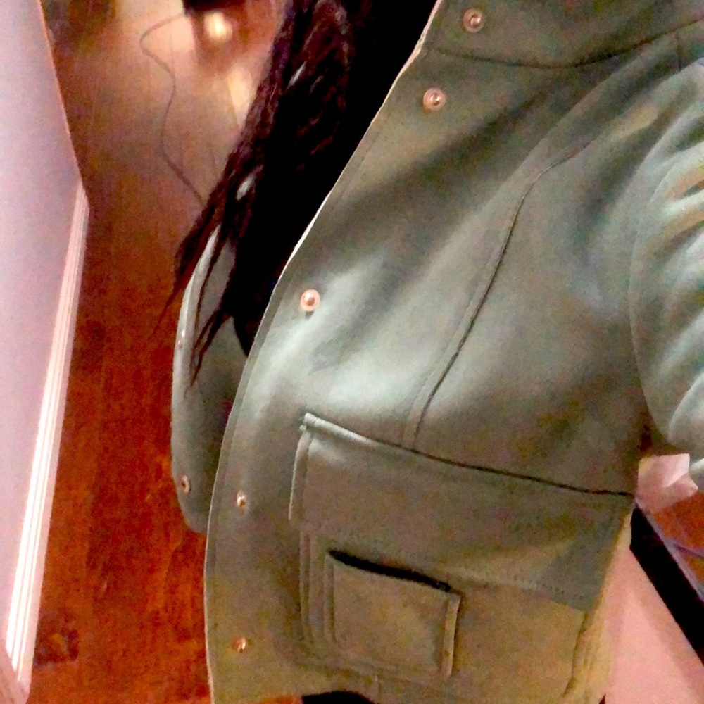 Zara basic outerwear department size small